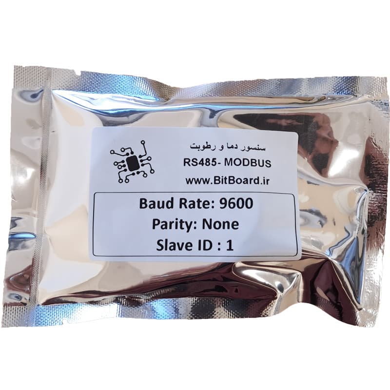 سنسور دما و رطوبت با ارتباط RS485